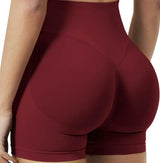 JIYUE High-Waisted Booty Shorts for Running & Yoga