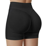 JIYUE High-Waisted Booty Shorts for Running & Yoga
