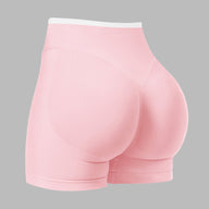 JIYUE Seamless Fitness Shorts with Tummy Control