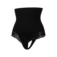 JIYUE Shapewear High-Waisted Panty - Tummy Control & Lace