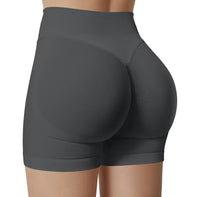 JIYUE High-Waisted Booty Shorts for Running & Yoga