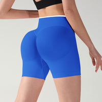 JIYUE Seamless Fitness Shorts with Tummy Control