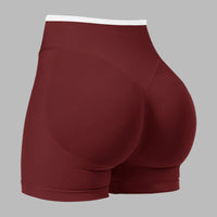 JIYUE Seamless Fitness Shorts with Tummy Control