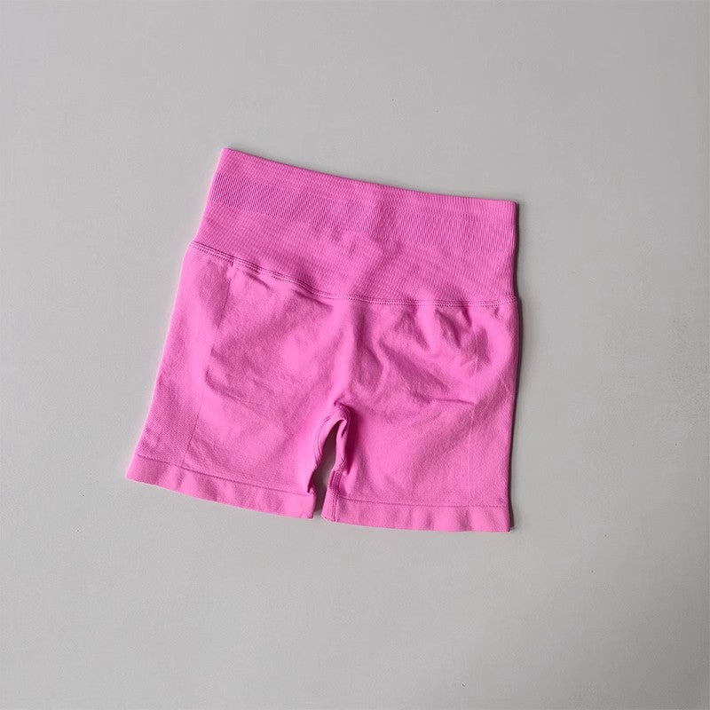 JIYUE High-Waisted Booty Shorts for Running & Yoga