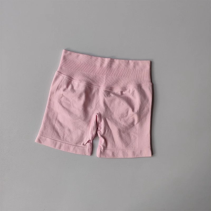 JIYUE High-Waisted Booty Shorts for Running & Yoga