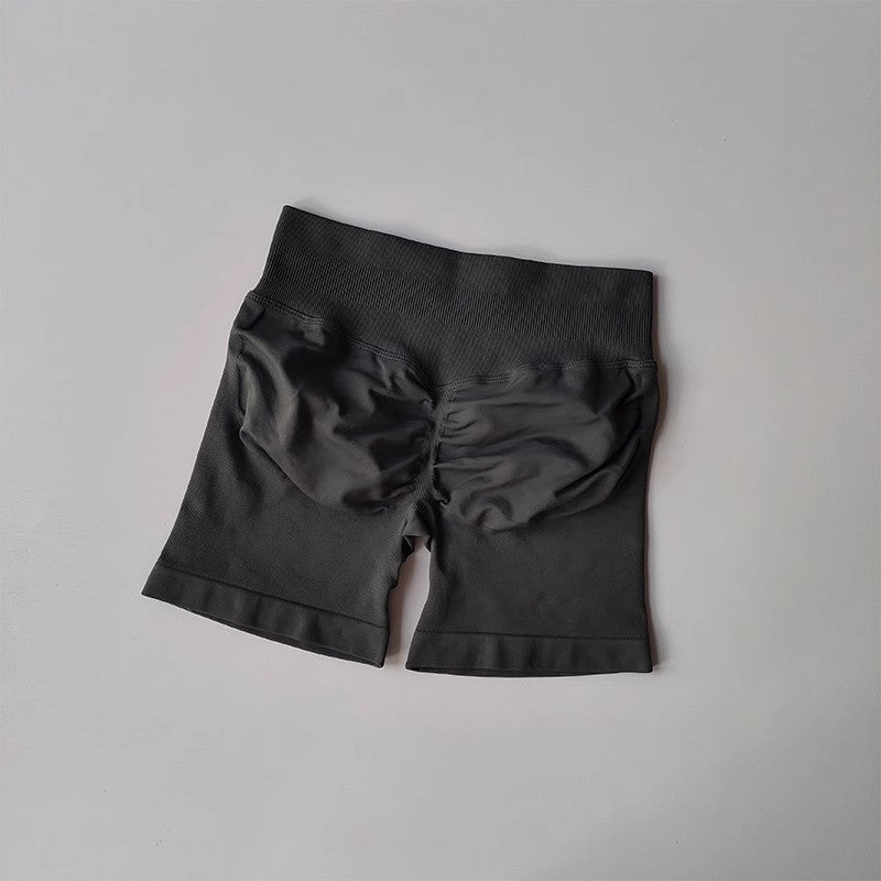 JIYUE High-Waisted Booty Shorts for Running & Yoga