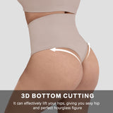 JIYUE Seamless High Waist Tummy Control G-String Thong