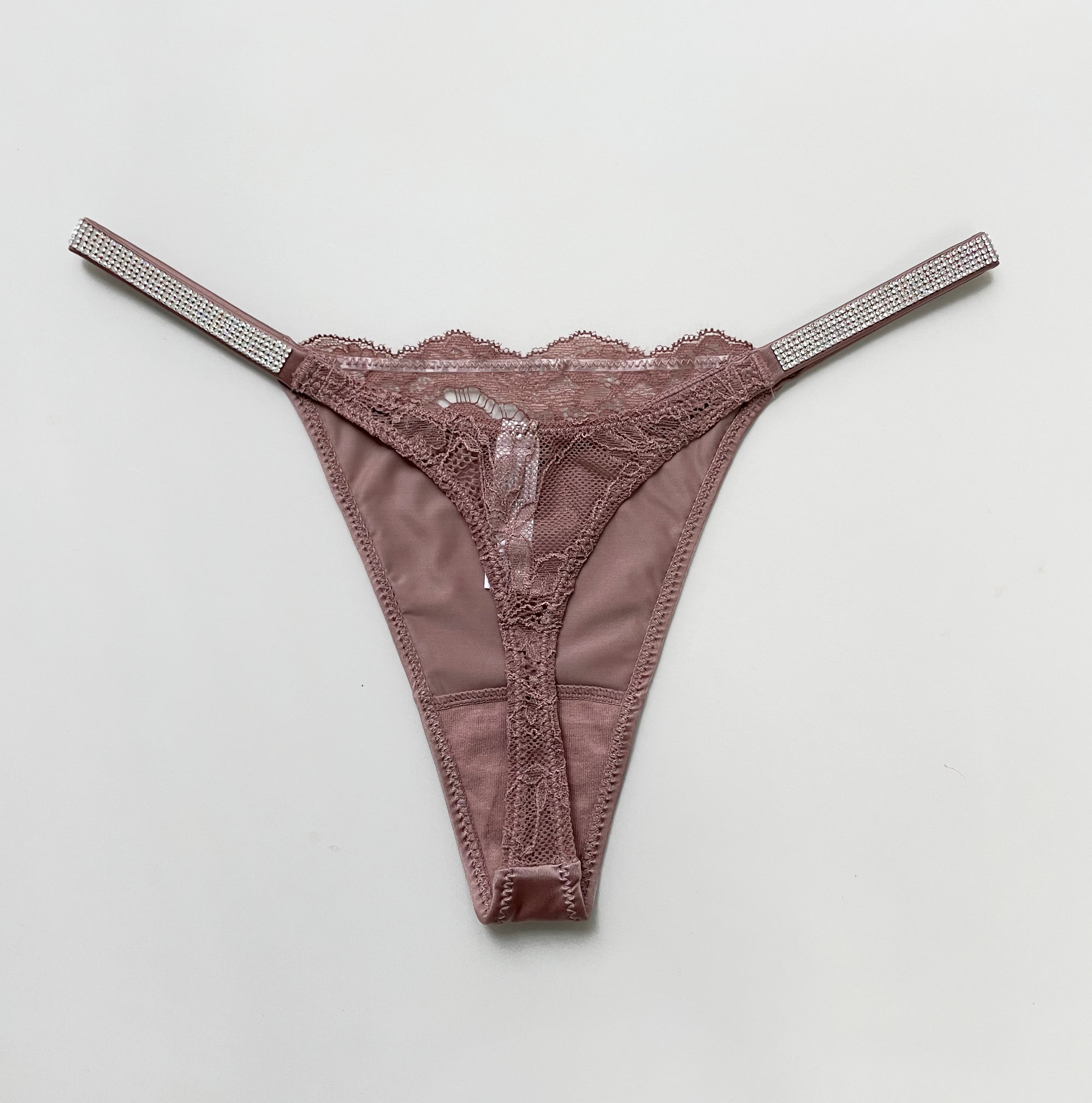 JIYUE High-Waist Metal Ring Lace Panty - Adjustable & Sculpting