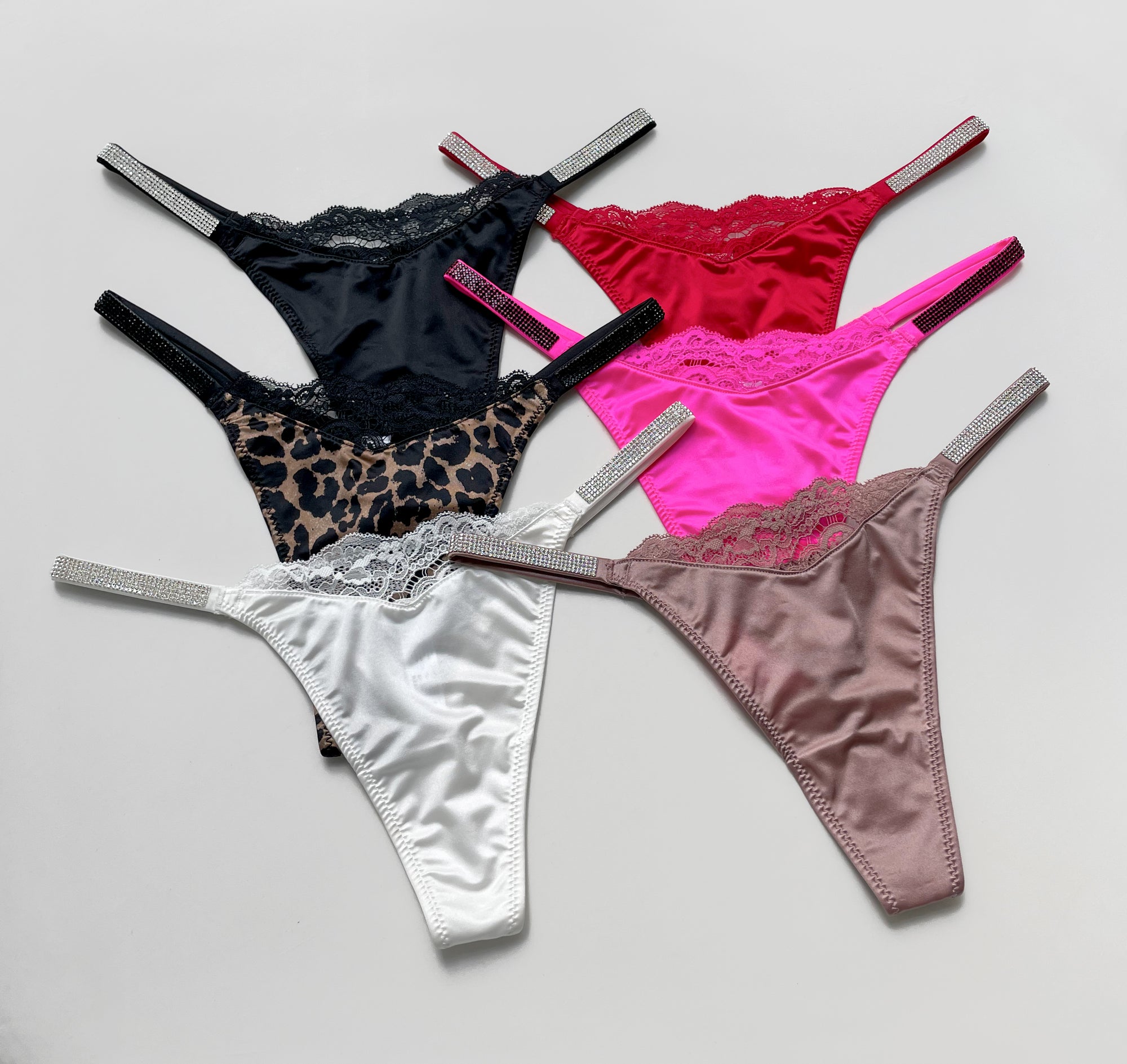 JIYUE High-Waist Metal Ring Lace Panty - Adjustable & Sculpting