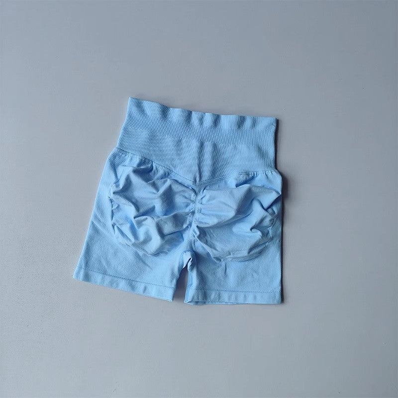 JIYUE High-Waisted Booty Shorts for Running & Yoga