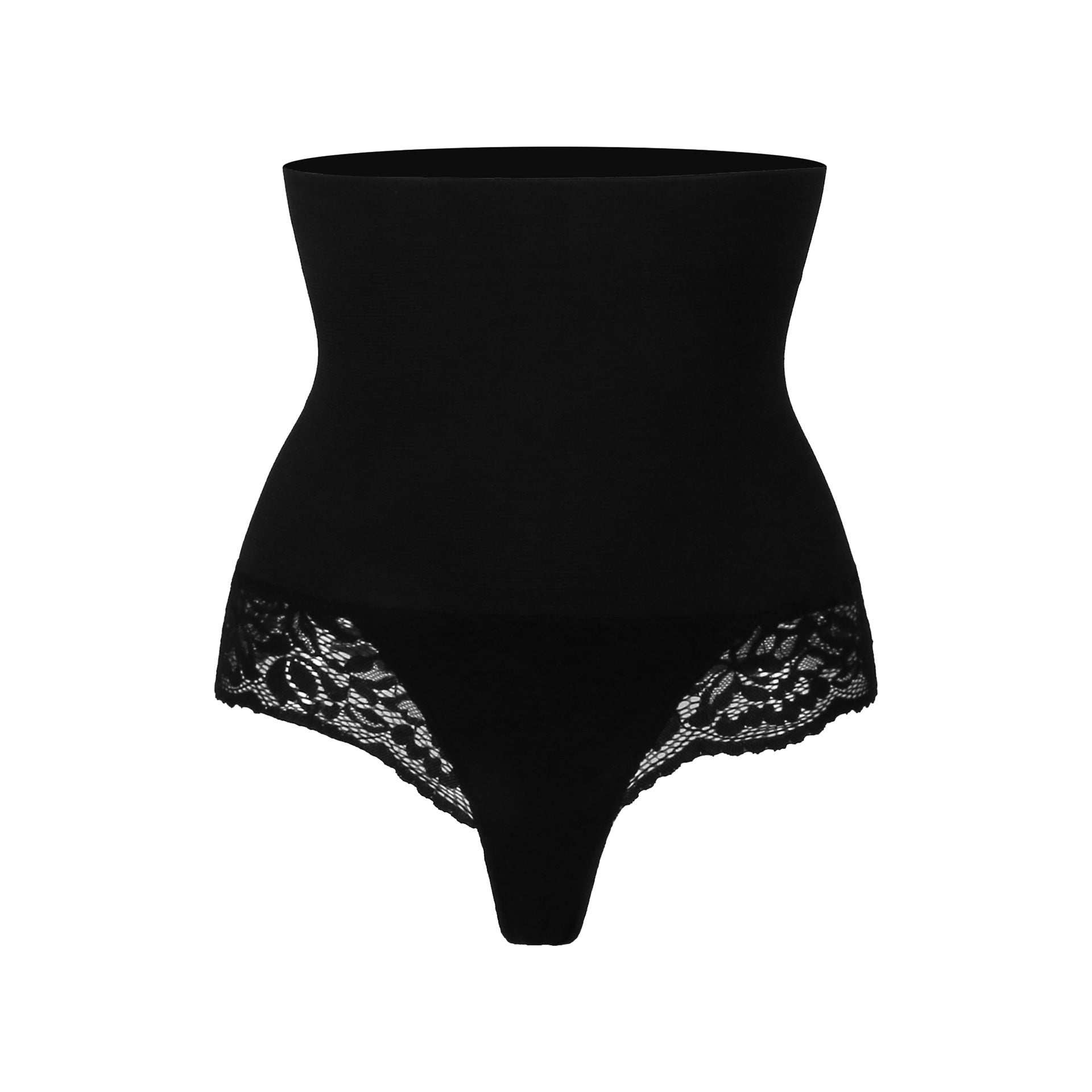JIYUE Shapewear High-Waisted Panty - Tummy Control & Lace