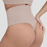JIYUE Seamless High Waist Tummy Control G-String Thong