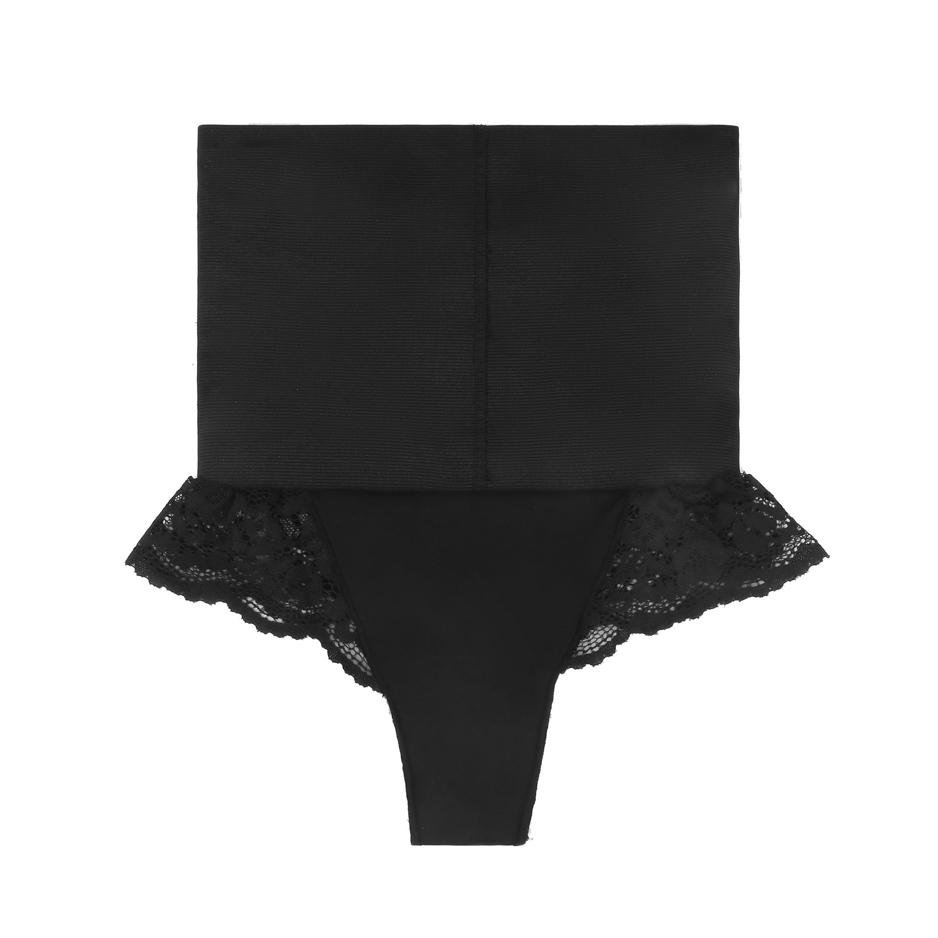 JIYUE Shapewear High-Waisted Panty - Tummy Control & Lace