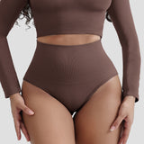 JIYUE Seamless High Waist Tummy Control G-String Panty
