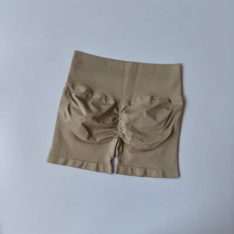 JIYUE High-Waisted Booty Shorts for Running & Yoga