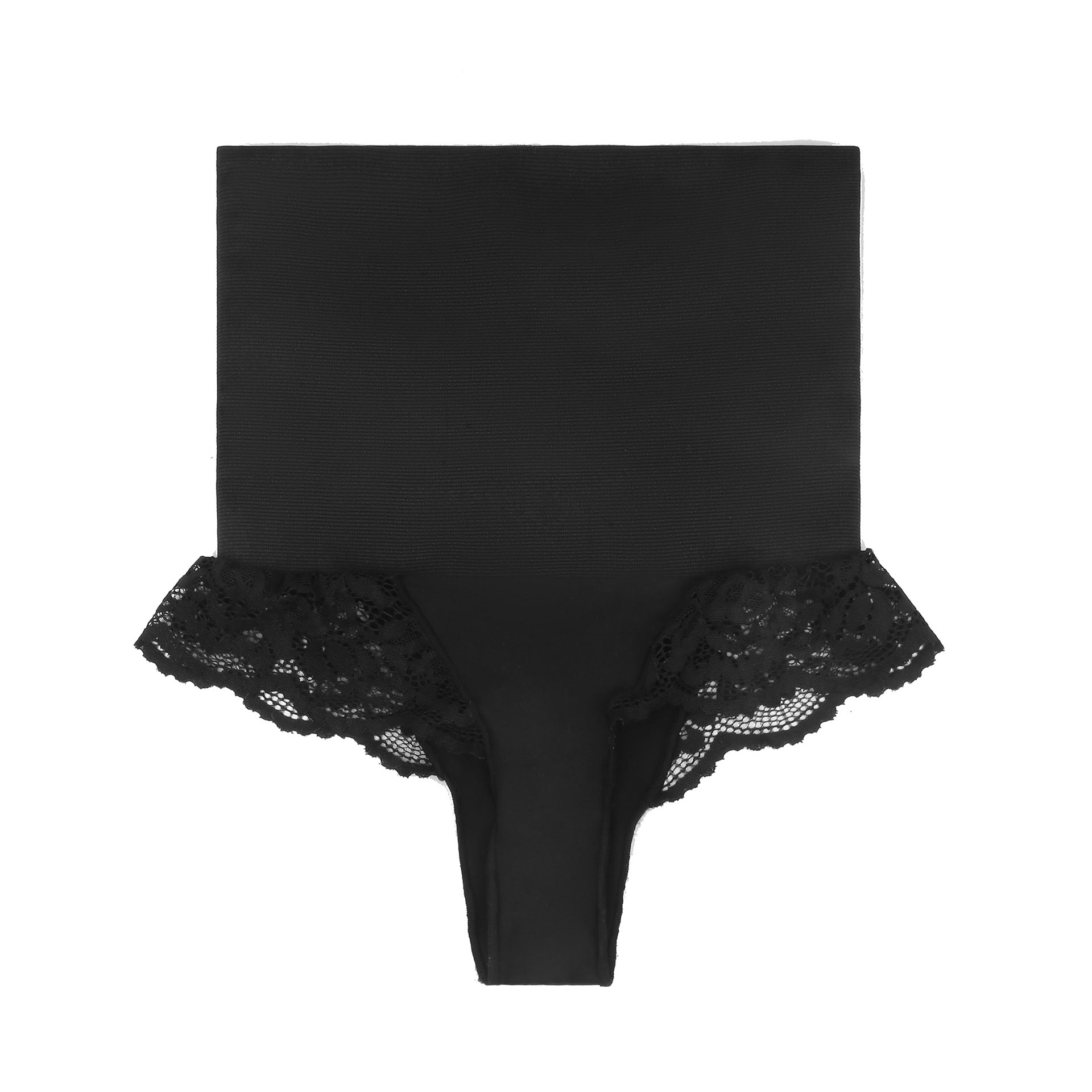 JIYUE Shapewear High-Waisted Panty - Tummy Control & Lace