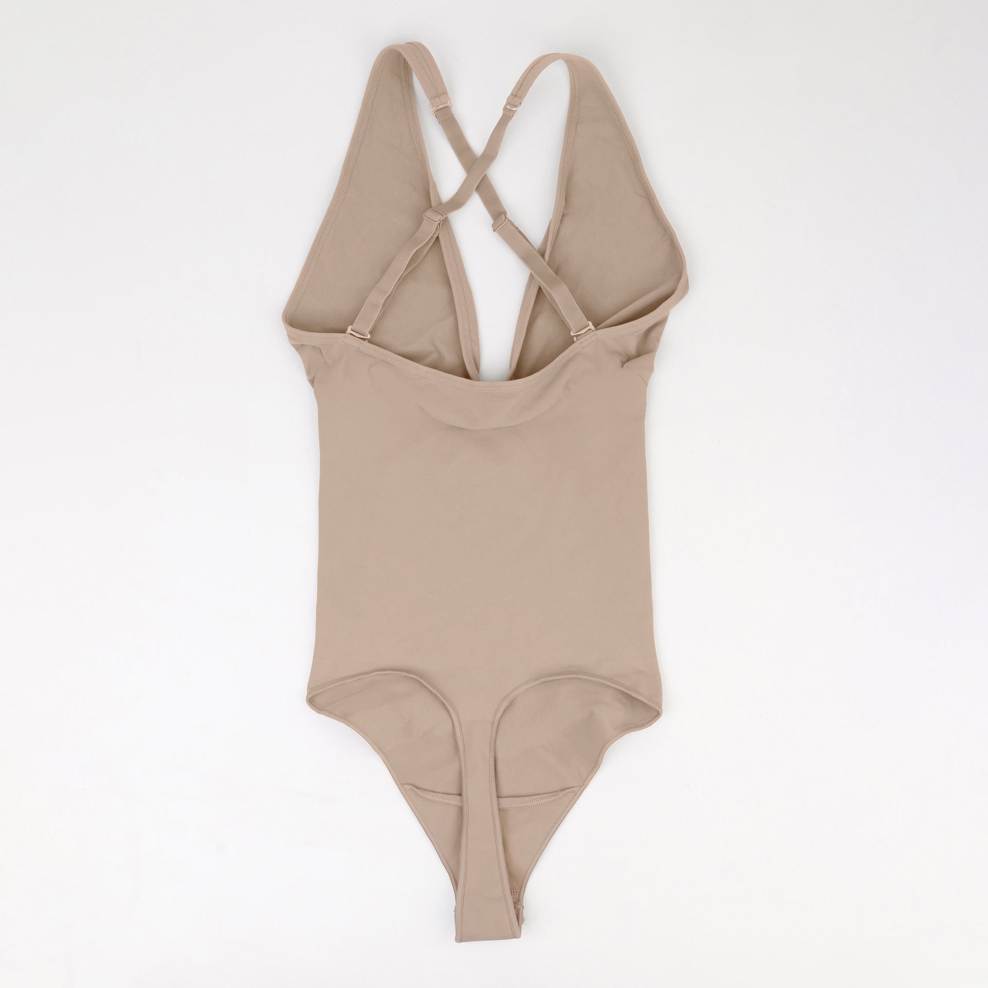 JIYUE Firm Control Waist Training Bodysuit – 2-in-1 Halterneck & Vest, Seamless Tummy Shapewear