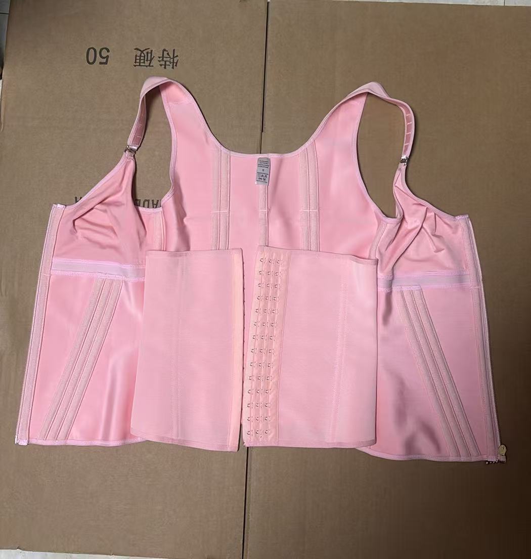 JIYUE Colombianas Waist Trainer with Built-in Bra