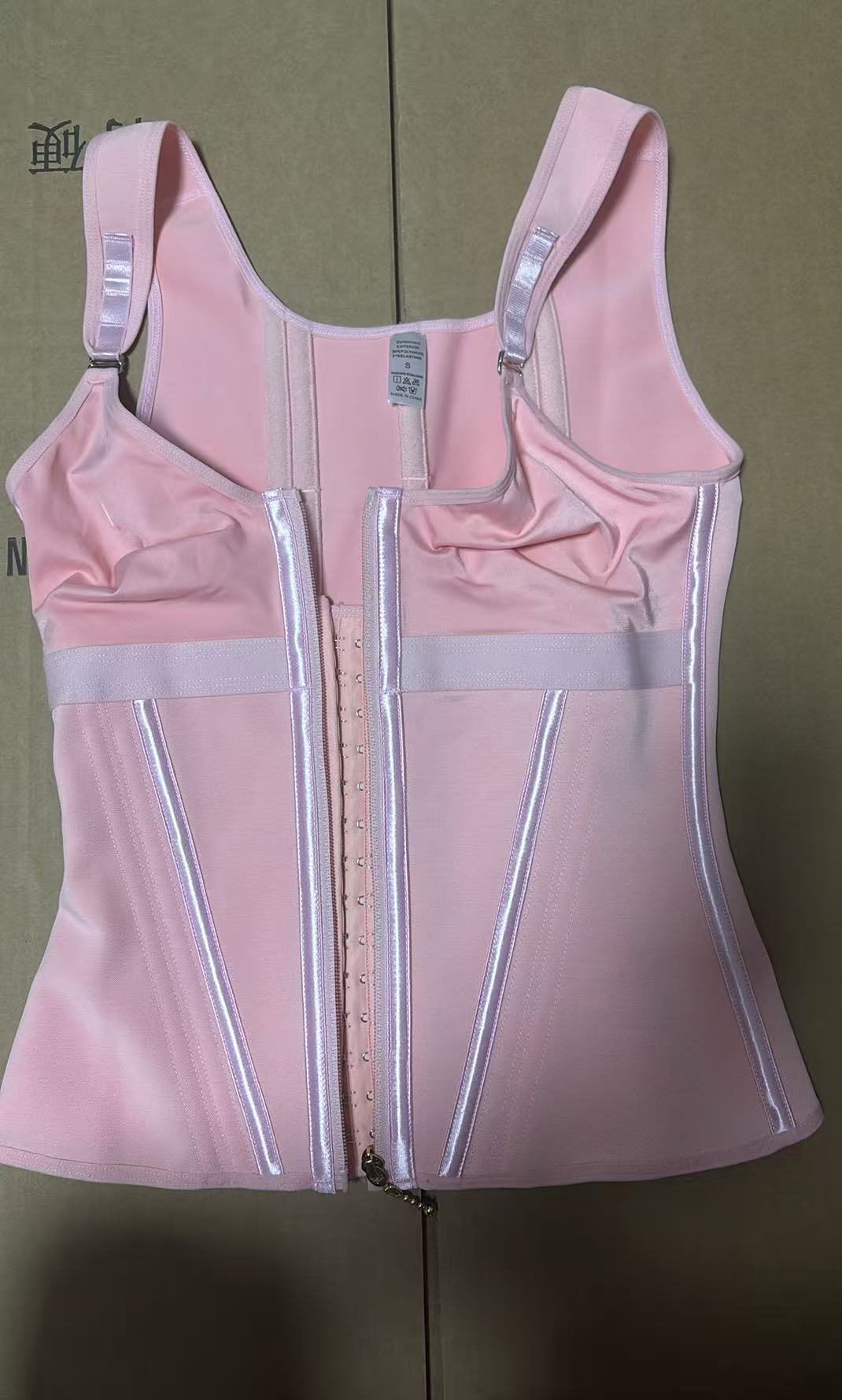 JIYUE Colombianas Waist Trainer with Built-in Bra