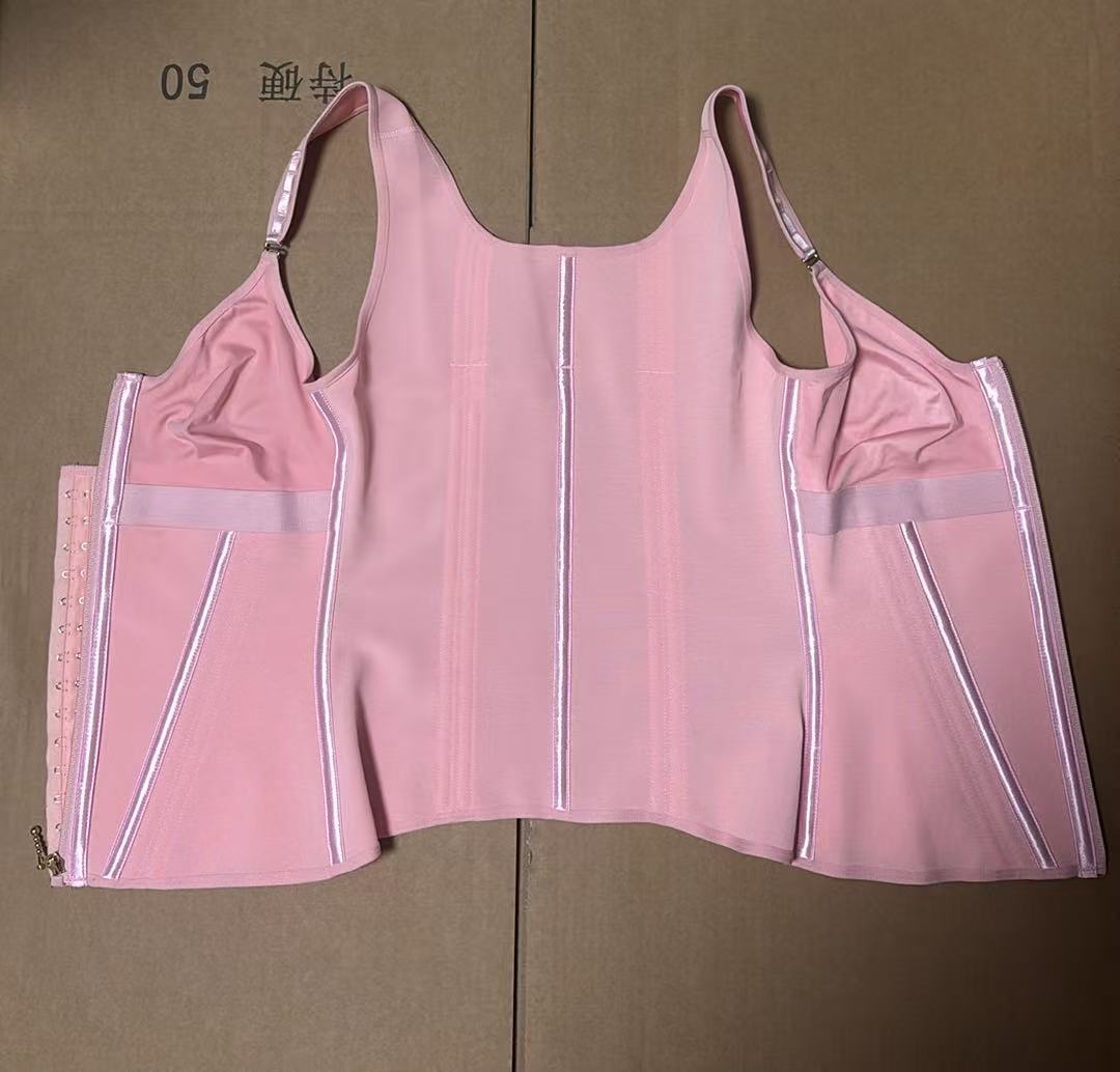 JIYUE Colombianas Waist Trainer with Built-in Bra
