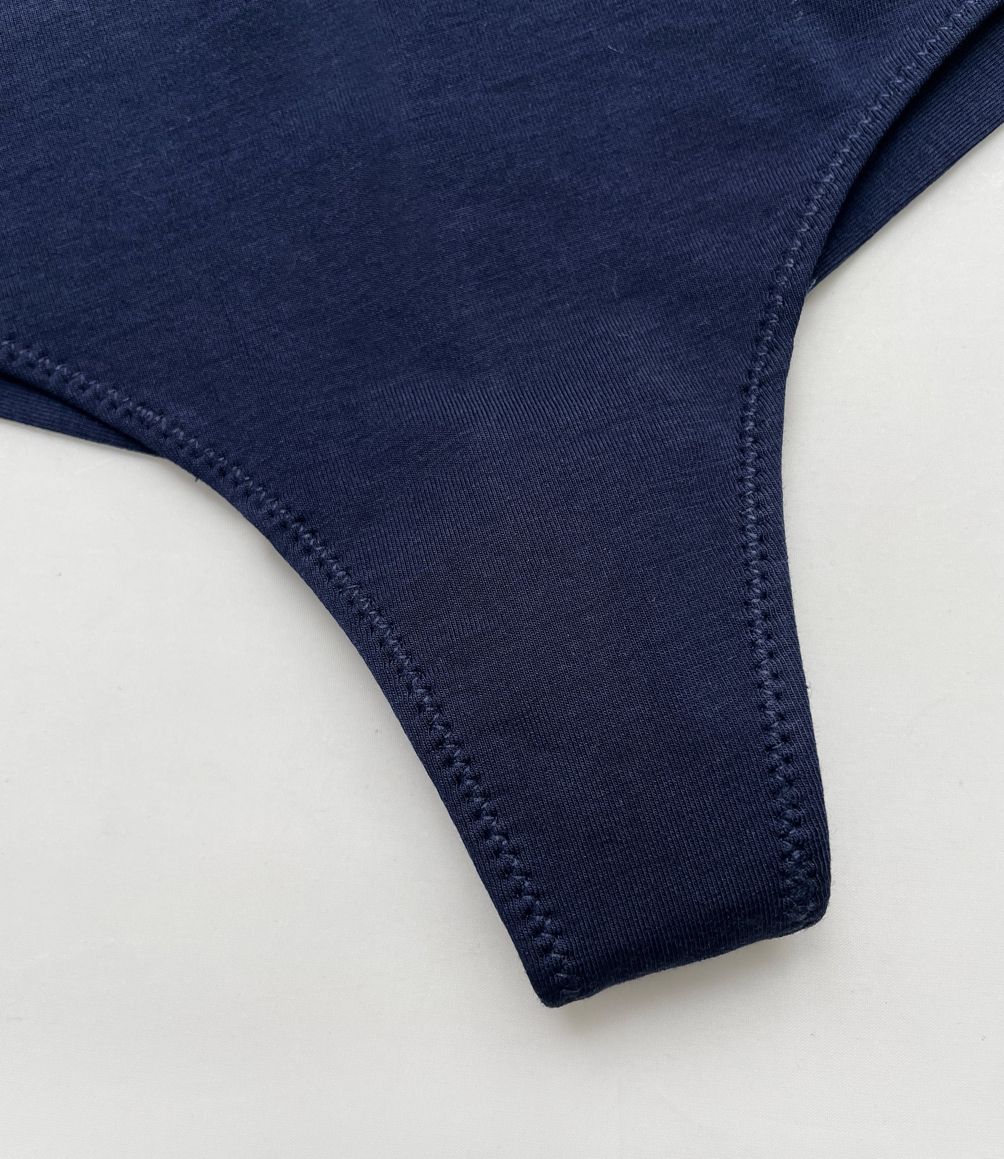 JIYUE Sexy High-Cut Thong - Soft Cotton Modal Lace, No Show & Comfortable Fit