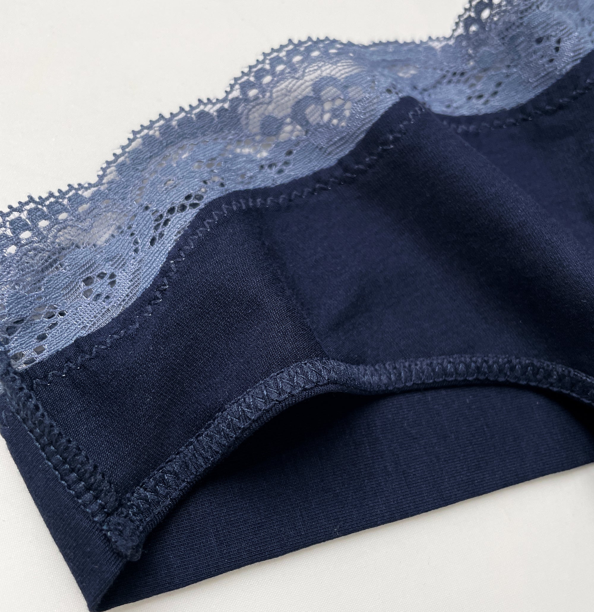 JIYUE Sexy High-Cut Thong - Soft Cotton Modal Lace, No Show & Comfortable Fit