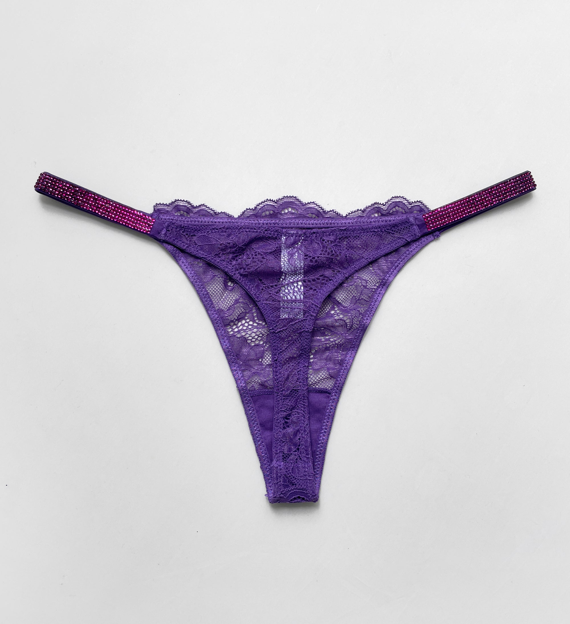 YIJUE Sexy Lace Underwear High-Cut Brief Thong