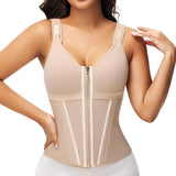 JIYUE Colombianas Waist Trainer with Built-in Bra