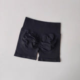 JIYUE High-Waisted Booty Shorts for Running & Yoga