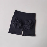 JIYUE High-Waisted Booty Shorts for Running & Yoga