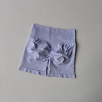 JIYUE High-Waisted Booty Shorts for Running & Yoga