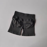 JIYUE High-Waisted Booty Shorts for Running & Yoga