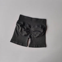 JIYUE High-Waisted Booty Shorts for Running & Yoga