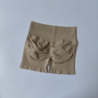JIYUE High-Waisted Booty Shorts for Running & Yoga