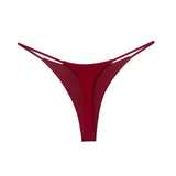 JIYUE Breathable Cotton G-String Thong - Low Rise & Sexy Printed Lingerie