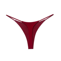 JIYUE Breathable Cotton G-String Thong - Low Rise & Sexy Printed Lingerie