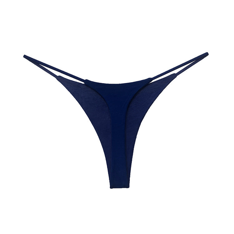 JIYUE Breathable Cotton G-String Thong - Low Rise & Sexy Printed Lingerie