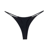 JIYUE Breathable Cotton G-String Thong - Low Rise & Sexy Printed Lingerie