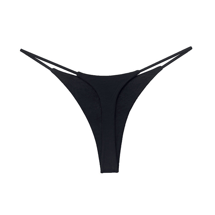 JIYUE Breathable Cotton G-String Thong - Low Rise & Sexy Printed Lingerie