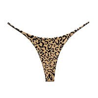 JIYUE Breathable Cotton G-String Thong - Low Rise & Sexy Printed Lingerie